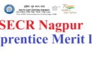 SECR Nagpur Apprentice Merit List DV 2022