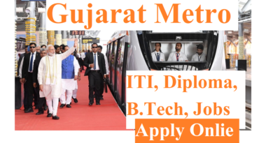 Gujarat Metro Recruitment 2022, ITI, Diploma, B.E., B.Tech Latest Jobs