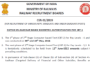 RRC Cen 01/2019 Latest Notice, check details, Railway NTPC Recruitment 2022