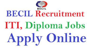 BECIL Recruitment 2022, Lift Operator, ITI Diploma Recruitment 2022