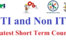 ITI and Non ITI 12 Latest Short Term Courses Information