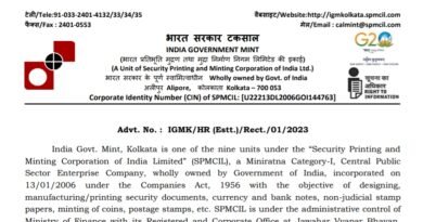 India Government Mint Kolkata Recruitment 2023