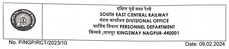 Rrc Secr Nagpur Railway Apprentice Final Panel List 2024 ‣ Anil Sir Iti 