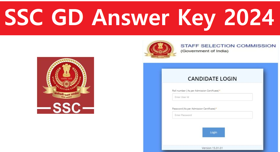 SSC GD Answer Key 2024 Constable Download ssc.gov.in @Storiesviewforall.com