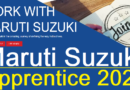 Maruti suzuki apprentice 2024 apply online