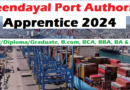 Deendayal Port Authority Apprentice 2024, ITI, Diploma, Degree latest vacancy 2024, 10-12-2024 last date