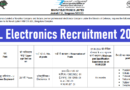 BEL Electronics Recruitment 2025, Trainee Engineer Post Latest Vacancy 2025, 03/09/2025 Last Date