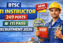Bihar ITI Instructor Recruitment 2026, 249 Posts, ITI, Diploma & Graduate Pass Latest Vacancy 2025