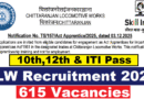 CLW Apprentice 2025 Notification, 615 Posts, 10th, 12th & ITI Pass Latest Vacancy 2025, 02/01/2026 Last Date