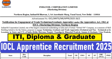 IOCL NR Apprentice Recruitment 2026