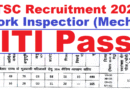 BTSC Work Inspector Mechanical Recruitment 2025 @btsc.bihar.gov.in