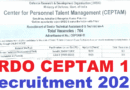 DRDO CEPTAM 11 Recruitment 2025 Notification Out