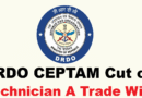 DRDO Technician A Previous Year Official Cut off 2025 @drdoceptam11