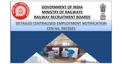 RRB Group D Recruitment 2025-26 Full Notification out