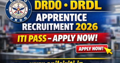 DRDO DRDL Apprentice Recruitment 2026