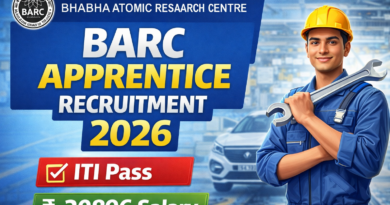 BARC Apprentice Recruitment 2026, ITI Pass, 20896 Salary