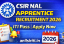 CSIR NAL Apprentice Recruitment 2026
