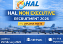 HAL Non Executive Recruitment 2026, ITI, Diploma