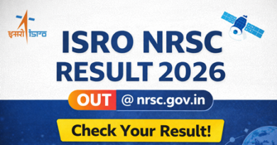 ISRO NRSC Result 2026 Out @nrsc.gov.in