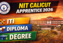 NIT Calicut Apprentice 2026