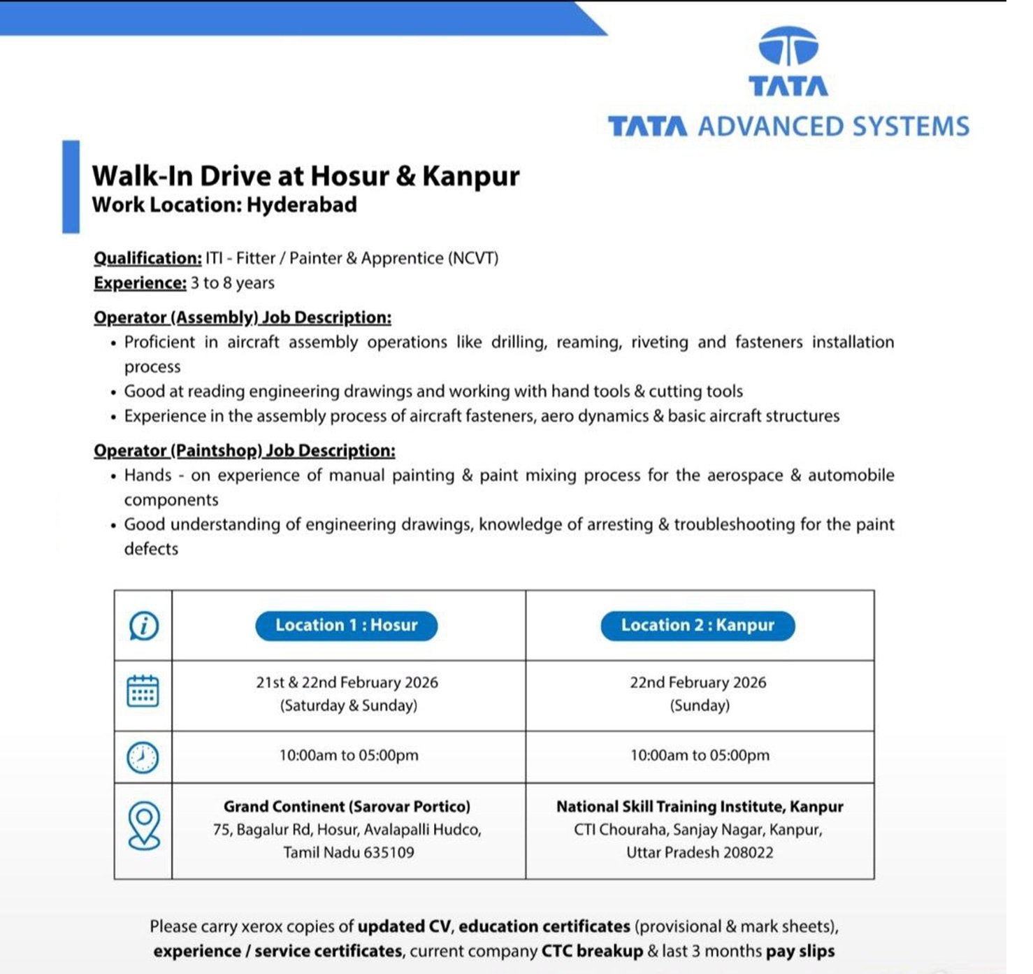 NCR Prayagraj Apprentice Unit Allotment Notice