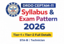 DRDO CEPTAM 11 Syllabus and Exam Pattern 2026