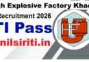 High Explosive Factory Khadki Recruitment 2026