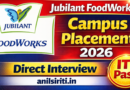 Jubilant FoodWorks Campus Placement 2026