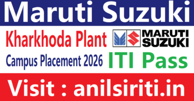 Maruti Suzuki Kharkhoda Campus Placement 2026