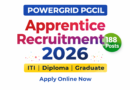 Powergrid PGCIL Apprentice Recruitment 2026