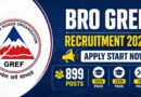 BRO GREF Recruitment 2026 Apply Start Now