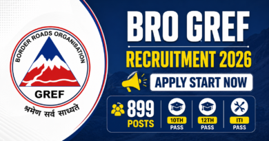 BRO GREF Recruitment 2026 Apply Start Now
