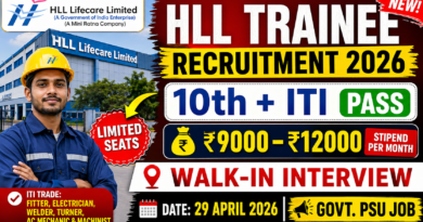 HLL Trainee Recruitment 2026