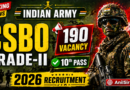 Indian Army CSBO Grade II Recruitment 2026
