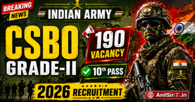 Indian Army CSBO Grade II Recruitment 2026