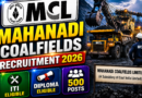 MCL Mahanadi Coalfields Limited Recruitment 2026