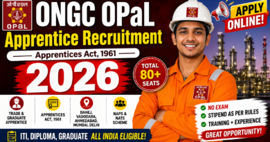 ONGC OPaL Apprentice Recruitment 2026