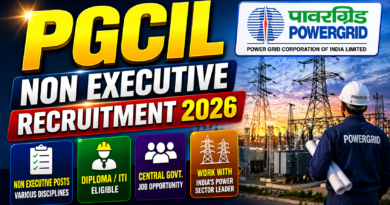 PGCIL Non Executive Recruitment 2026