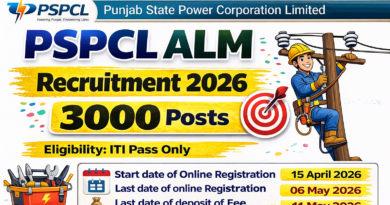 PSPCL ALM Recruitment 2026, 3000 Posts