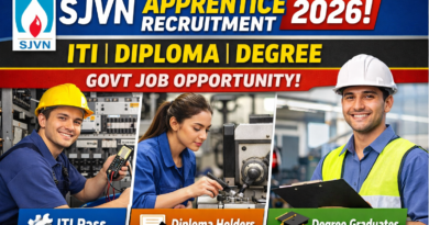 SJVN Apprentice Recruitment 2026