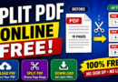 Split PDF Online free