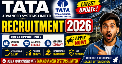 Tata Advanced Systems Limited Recruitment 2026