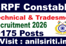 CRPF Tradesman Recruitment 2026 Full Notification Out