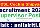 UCSL Cochin Shipyard Supervisor Recruitment 2026