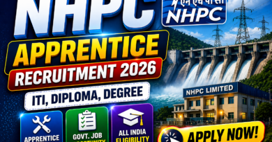 NHPC Apprentice Recruitment 2026