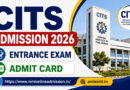 CITS Entrance Exam Admit Card 2026