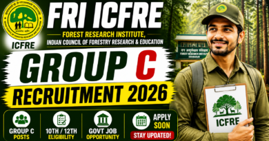 FRI ICFRE Group C Recruitment 2026