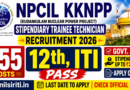 NPCIL KKNPP Stipendiary Trainee Technician Recruitment 2026, 12th, ITI Pass