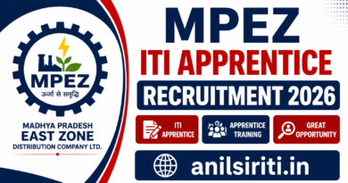 MPEZ ITI Apprentice Recruitment 2026