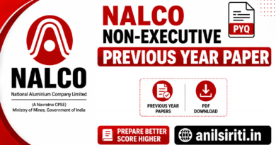 NALCO Non-Executive Previous Year Paper 2026